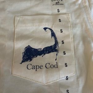Men’s Cape Cod “Cuffy’s” yellow t-shirt
